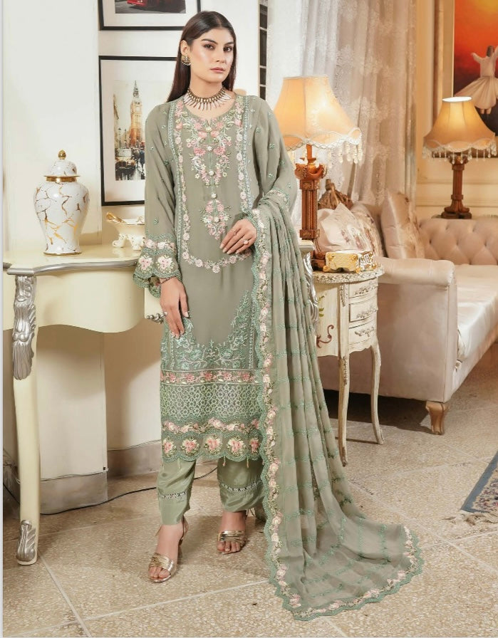 Munira Designer Chiffon_100160 Pakistani ladies suit B126