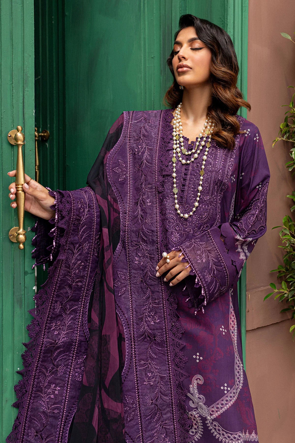 Nureh original designer _8050 Pakistani ladies suit B67
