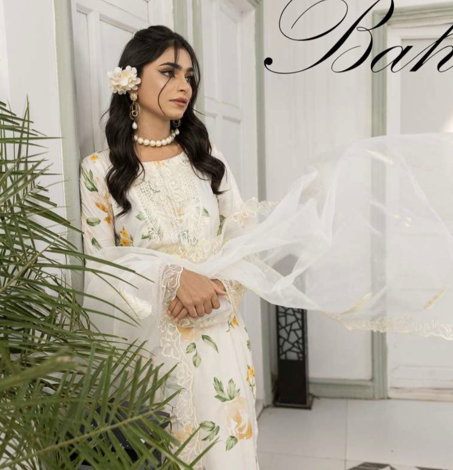 Simrans 3 piece linen_6082 Pakistani ladies suit B38