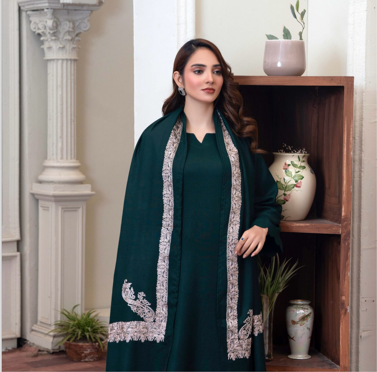 Raniya 3 piece_6034 Dhanak Pakistani ladies suit B18