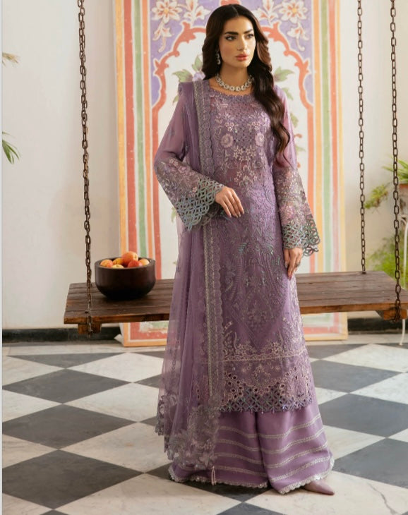 Brit Ramsha luxury chiffon_6089 ladies suit B40
