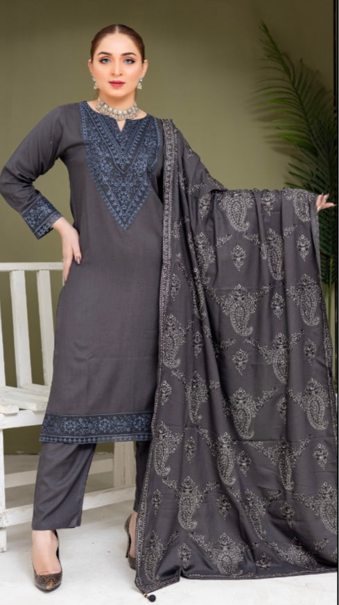 Brit 3 piece Dhanak_5010 Pakistani ladies suit BN2