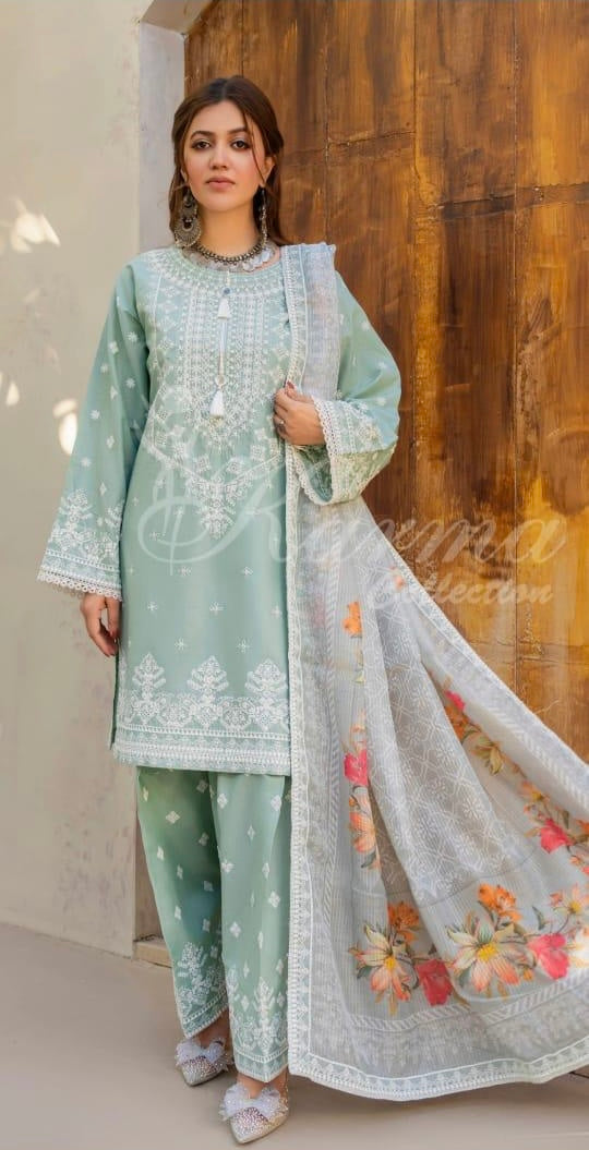 Farshi Karma 3 piece luxury cotton _10098 B116