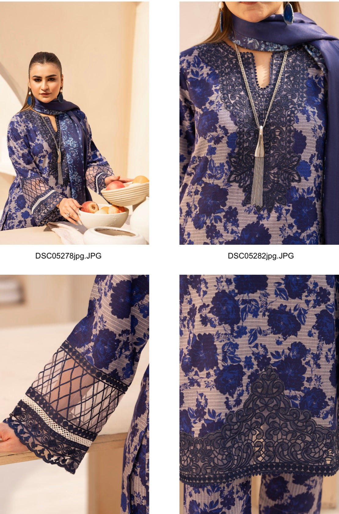 Raniya 3 piece Dhanak Pakistani ladies suit B392