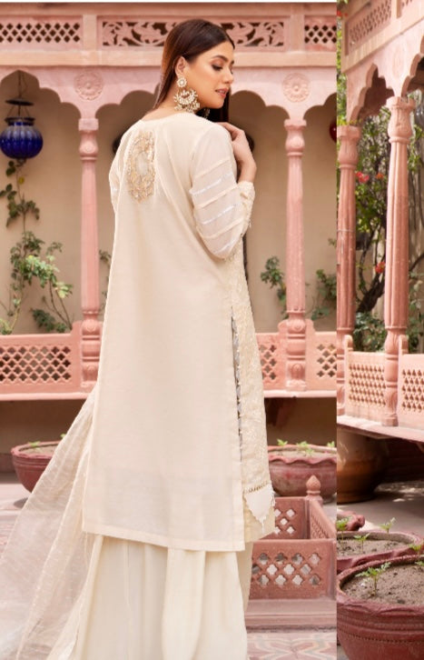 Raniya Designer 3 piece chicken kari _8047 Pakistani suits RCL