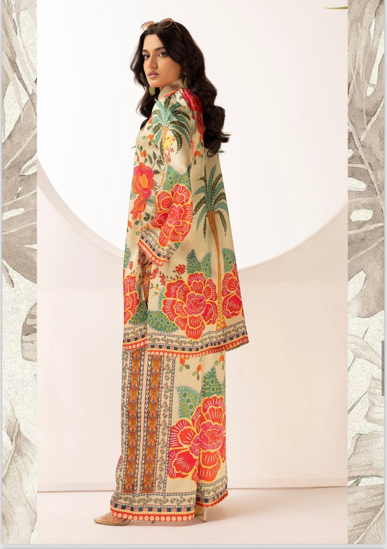 Ethnic 2 piece Silk_100175 Pakistani ladies suit B130