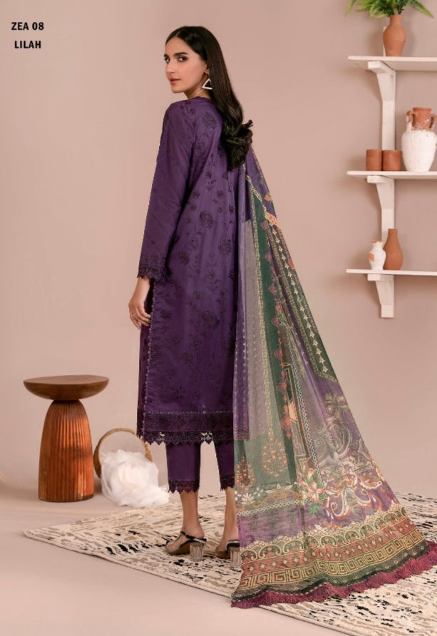 Zarif lawn_1707 Pakistani ladies suit Z10