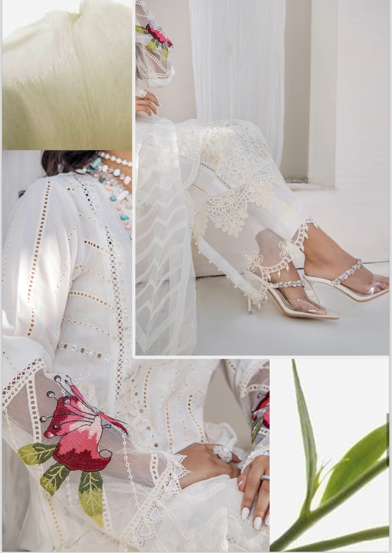 MB inspired 3 piece Chicken kari_7073 ladies suit B53