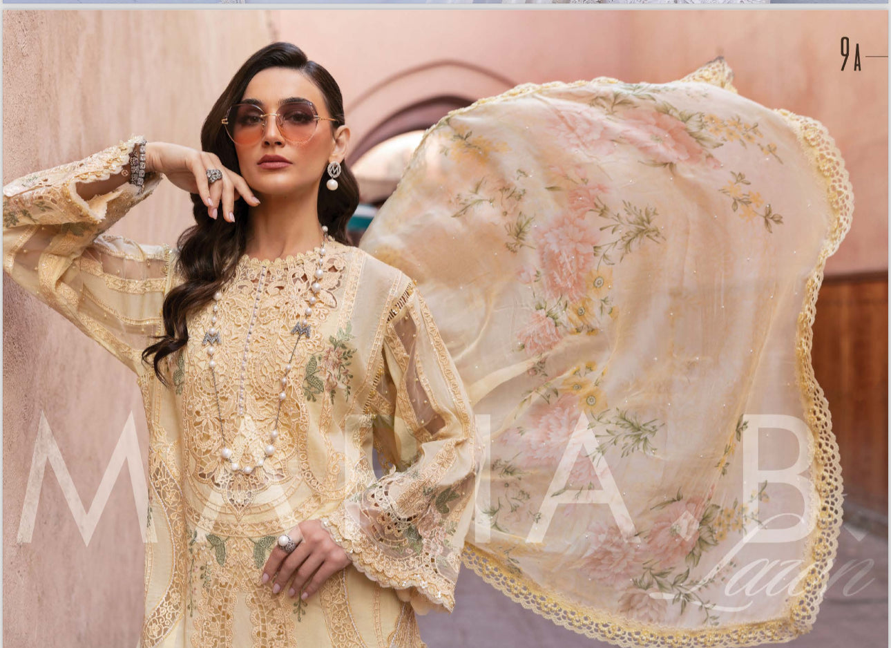 Maria B original designer lawn_10072Pakistani ladies suit B118