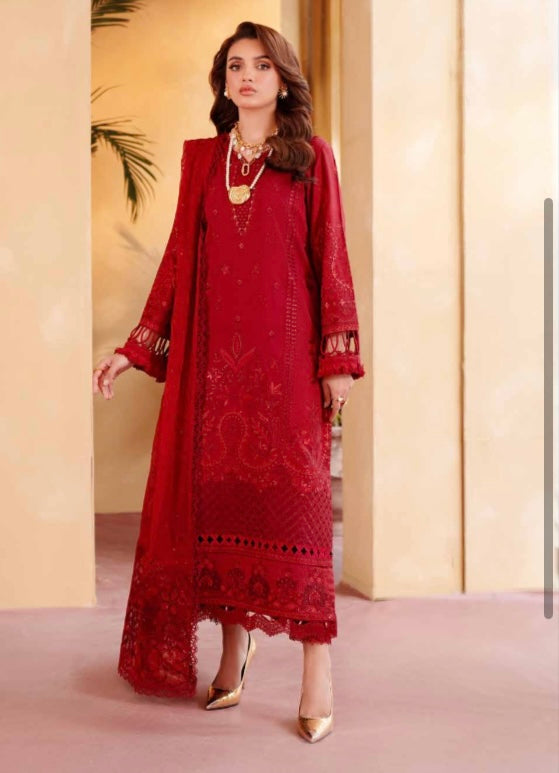 Nureh original 3 piece karandi_7083 ladies suit N1