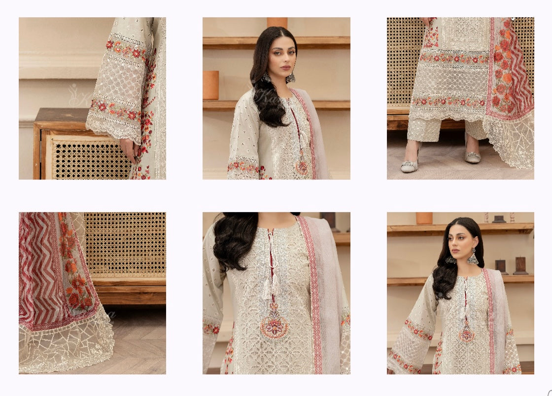 Karma afreen _9050 3 piece suit B86