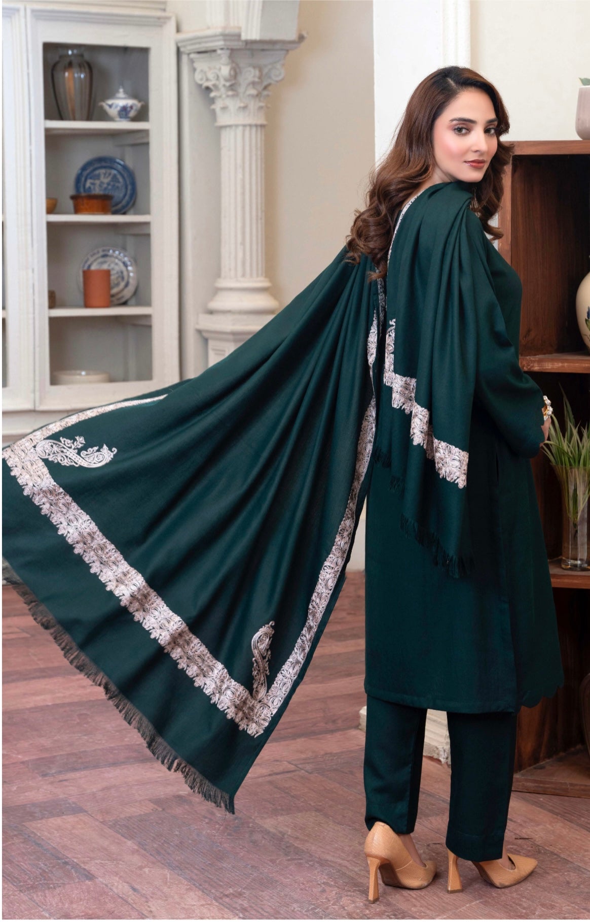 Raniya 3 piece_6034 Dhanak Pakistani ladies suit B18