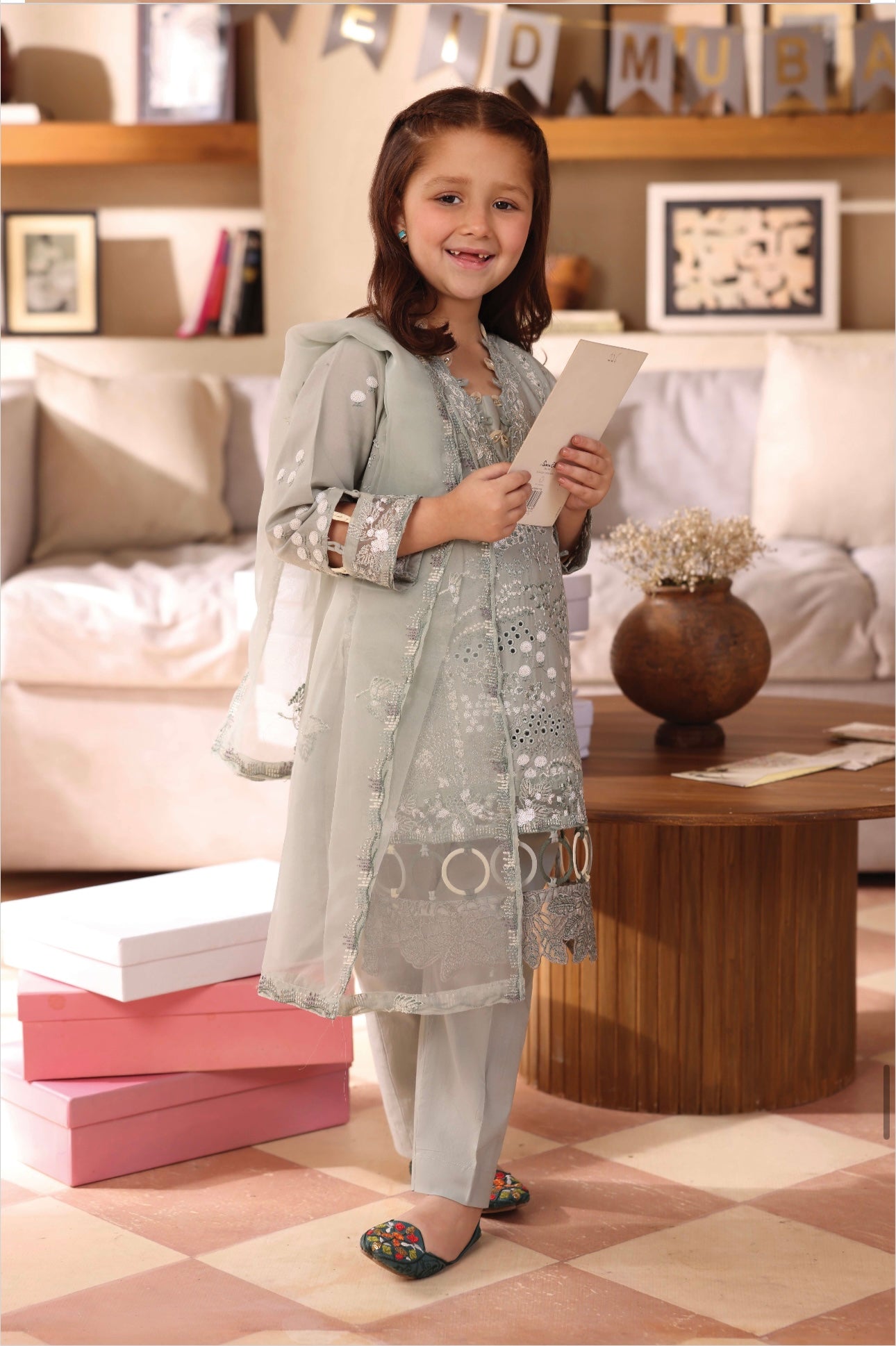 Simrans Lamhey Mother and Daughter 3 piece_10051 B107