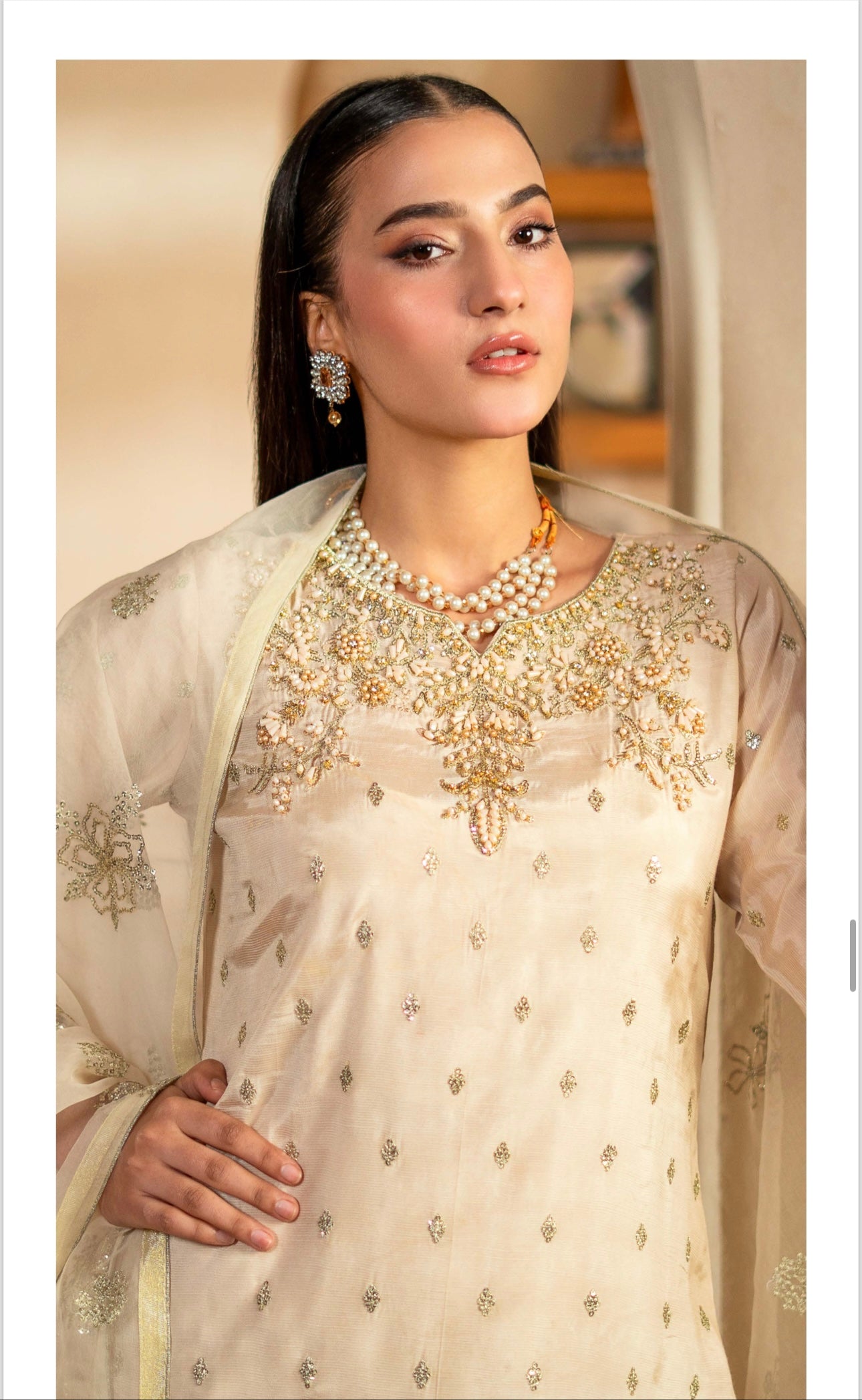Raniya 3 piece silk_8079 Pakistani ladies suit B73