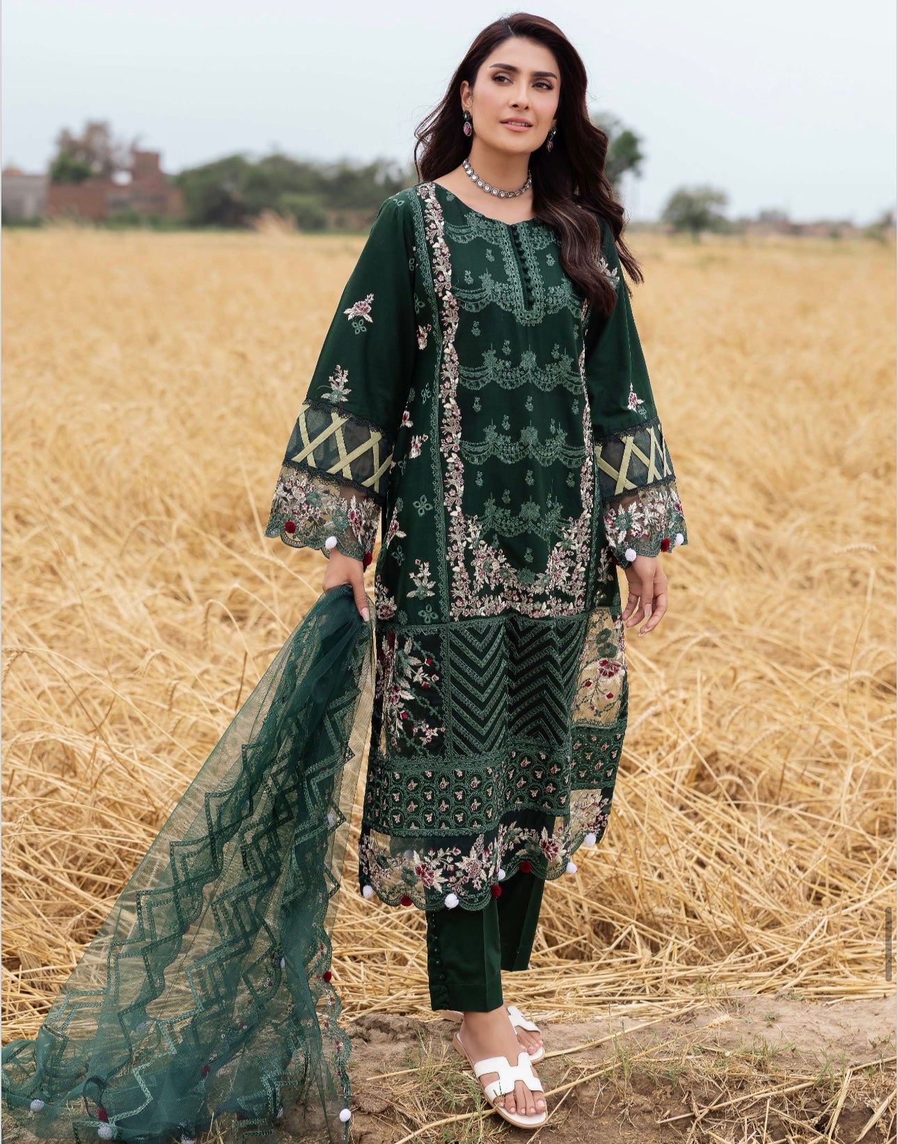 Simrans 3 piece luxury lawn_81042 Pakistani ladies suit B203