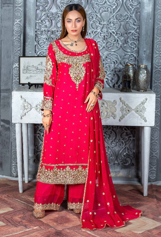 Brit Designer Chiffon_100165 Pakistani ladies suit B127