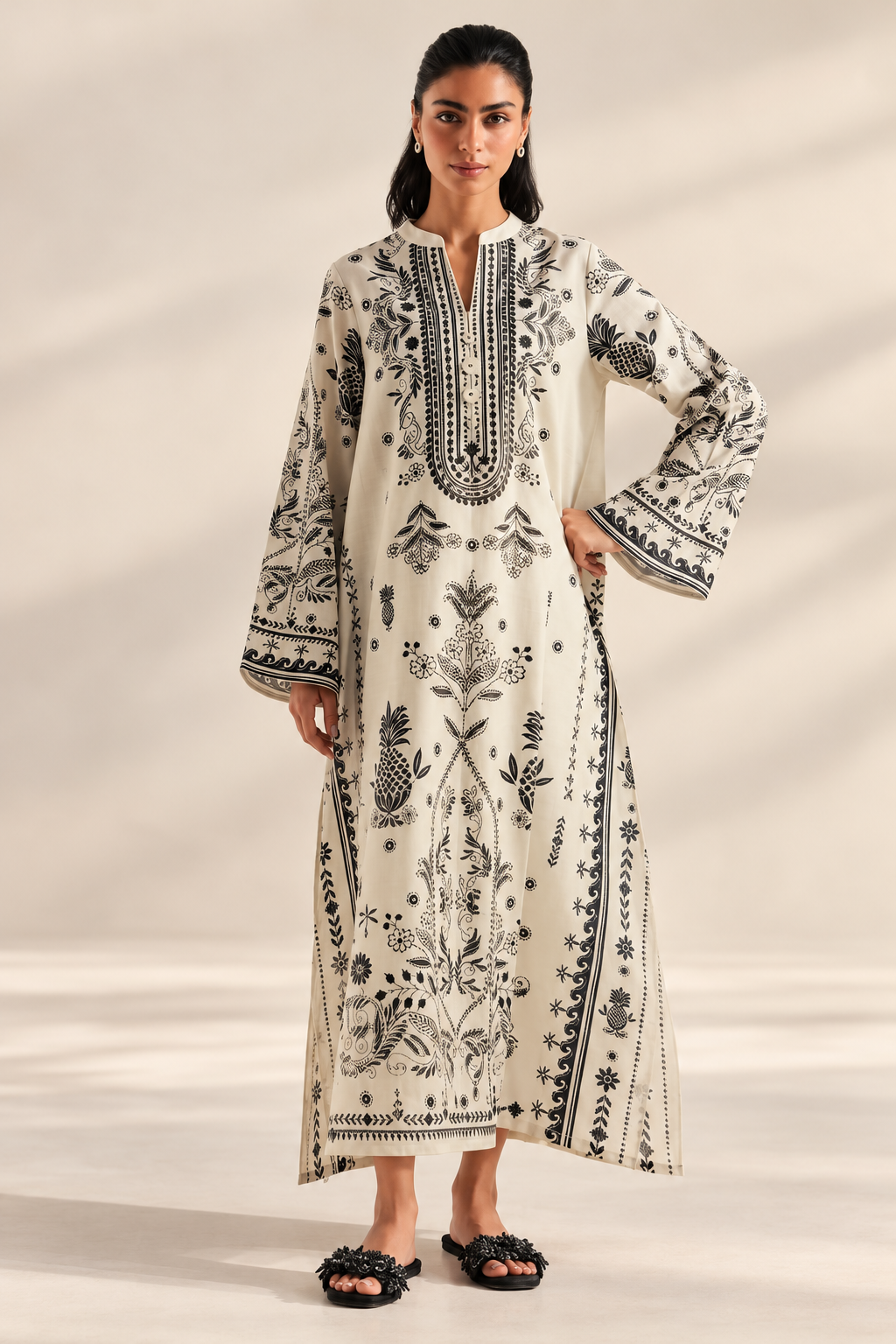 BRIT- GL 2 piece winter linen designer collection B837