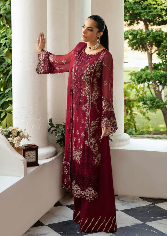 Brit Ramsha luxury chiffon_6094 ladies suit B40