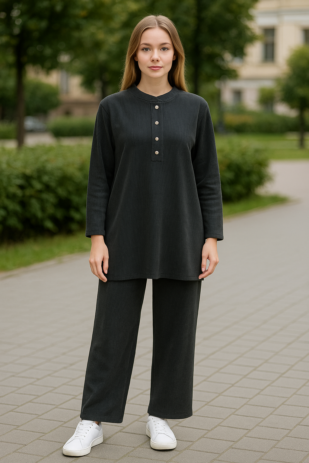 Brit 2 piece modest wear Free size_81042 B2791