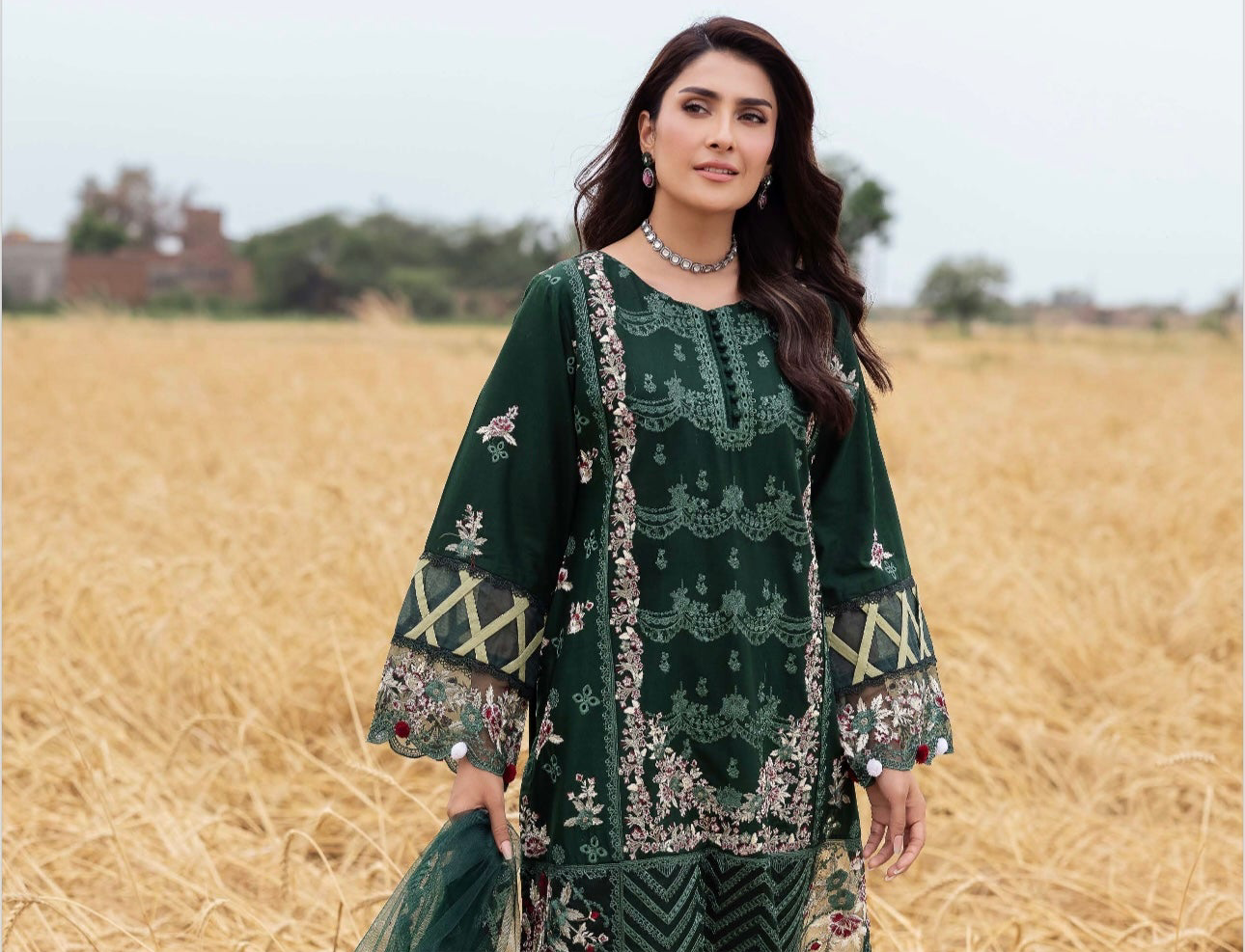 Simrans 3 piece luxury lawn_81042 Pakistani ladies suit B203