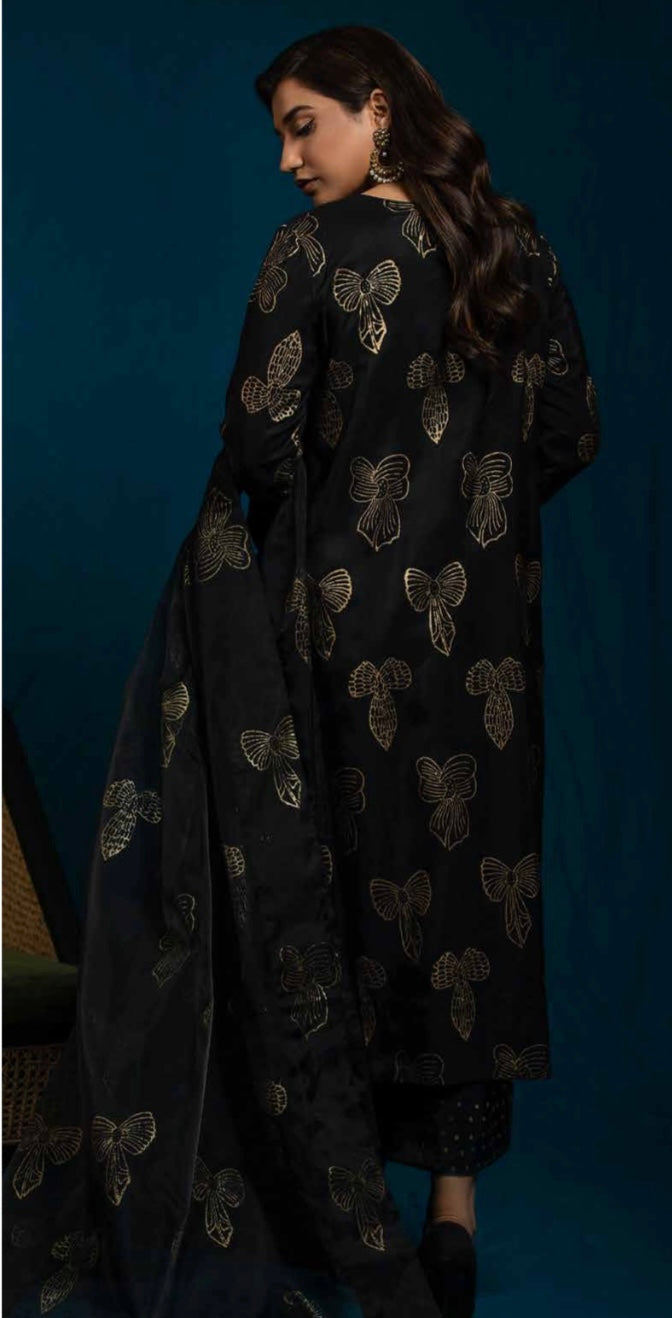 Raniya Designer 3 piece raw silk _8050 Pakistani suits RCL