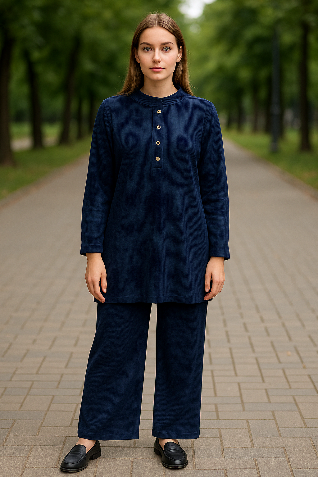 Brit 2 piece modest wear Free size_81042 B2791