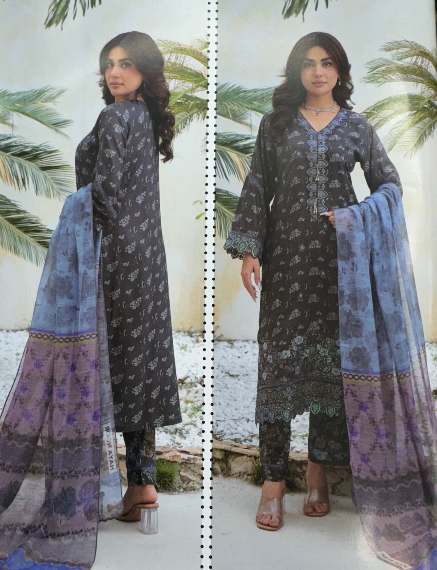 Brit luxury linen 3 piece_4038 Pakistani suits for ladies B262