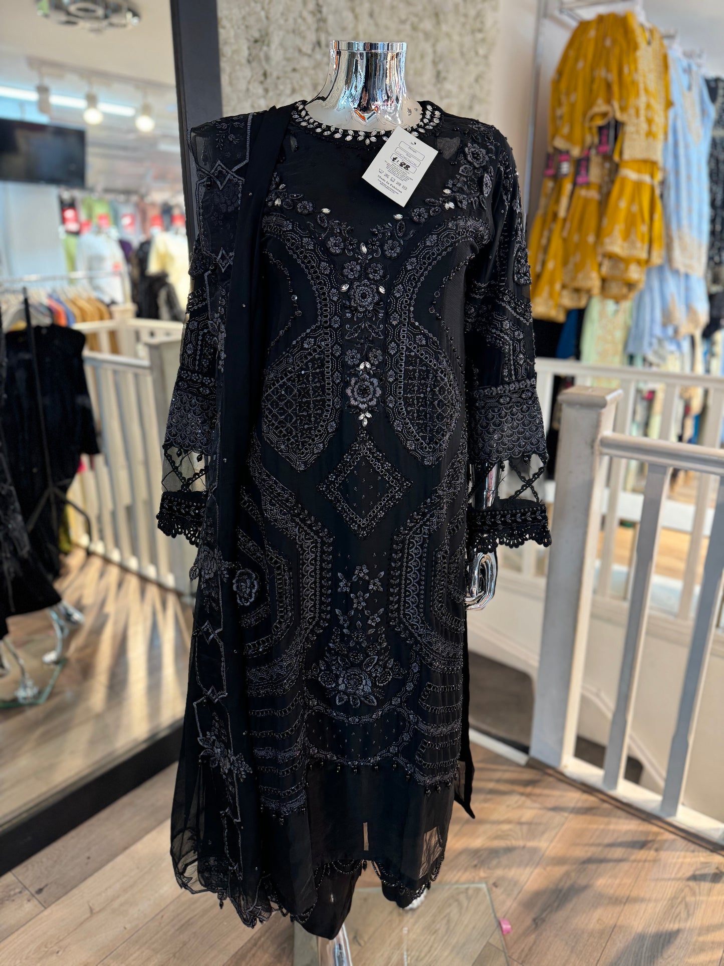 M B inspired designer _8059 Pakistani ladies suit B70