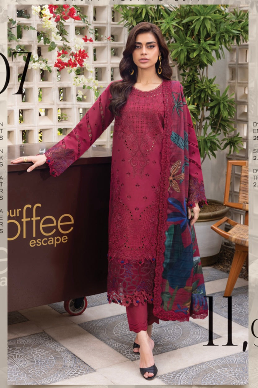 Rang Rasiya original designer lawn_81030 Pakistani ladies suit B175