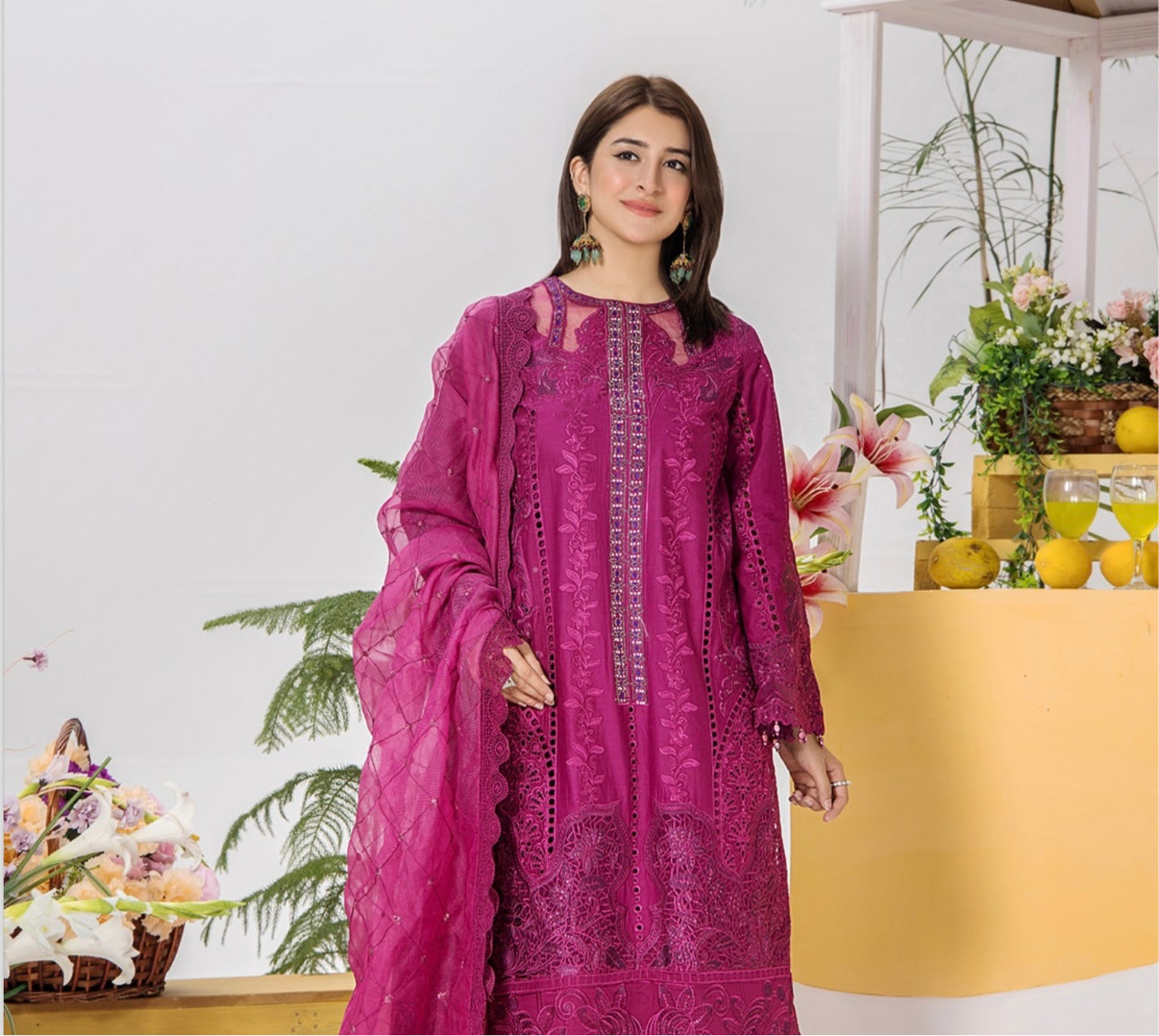 BRIT Mahnoor 3 piece lux lawn_100312 Pakistani ladies suit B161
