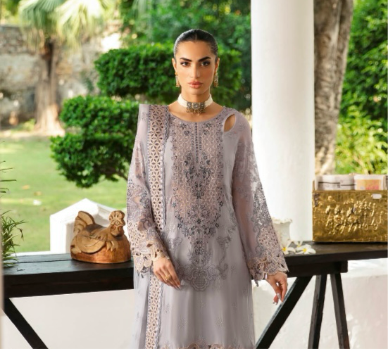 Brit Ramsha luxury chiffon_6090 ladies suit B40