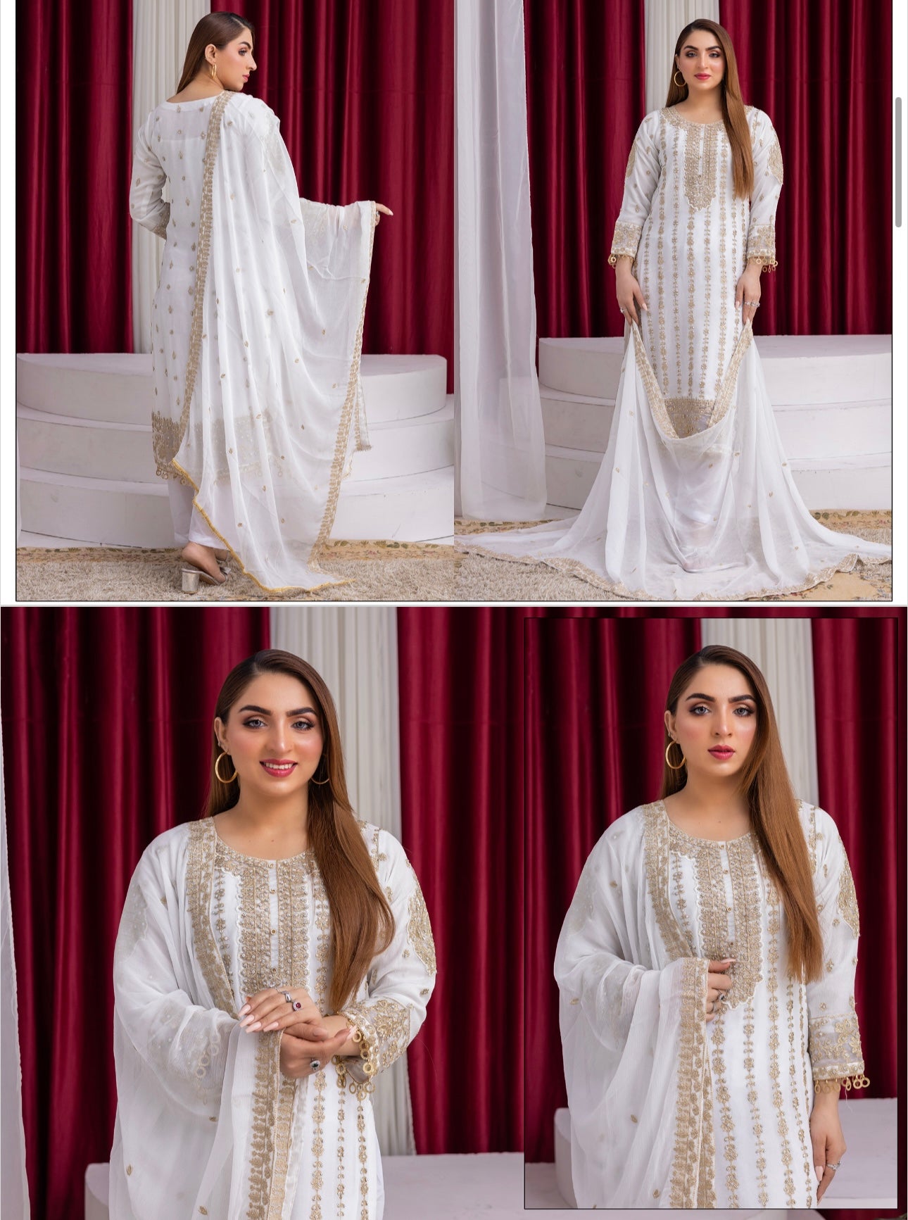 Brit 3 piece luxury chiffon_81042 Pakistani ladies suit B193