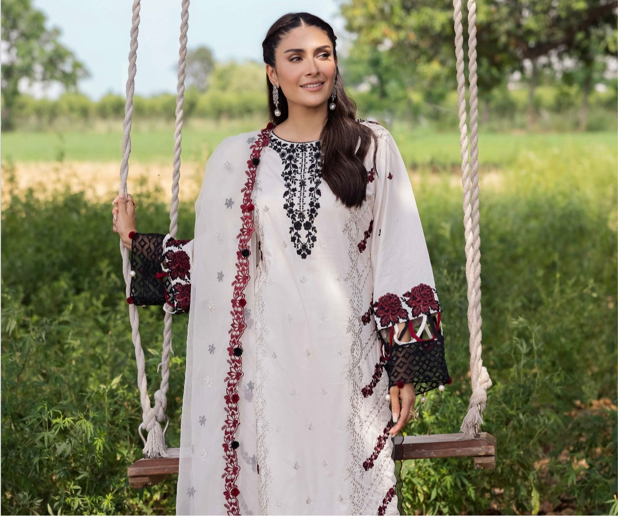 Simrans 3 piece luxury lawn_81042 Pakistani ladies suit B203