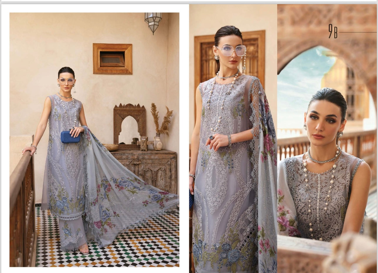 Maria B original designer lawn_10093 Pakistani ladies suit B118