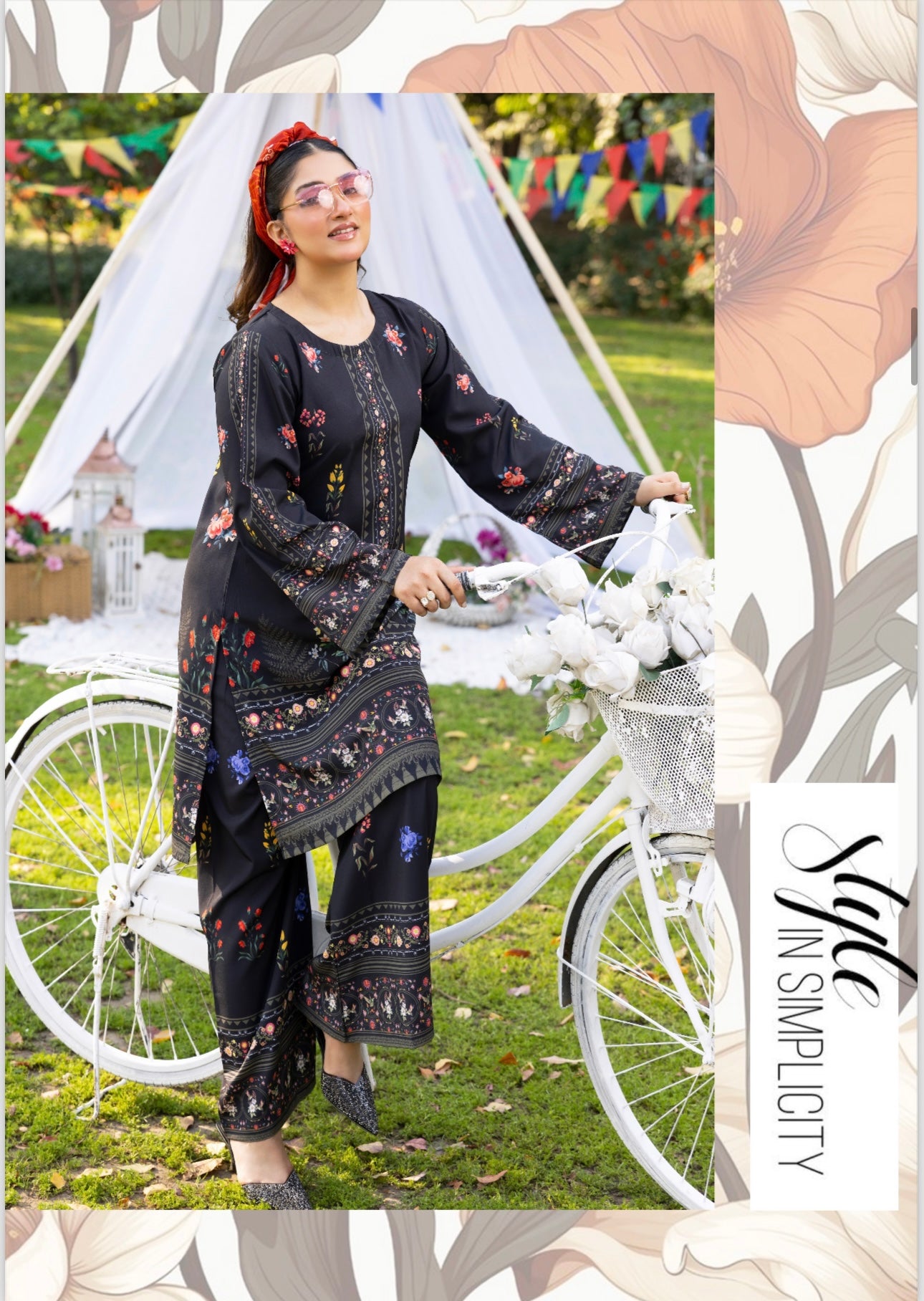 Brit 2 piece silk_100076 Pakistani suits for ladies B113