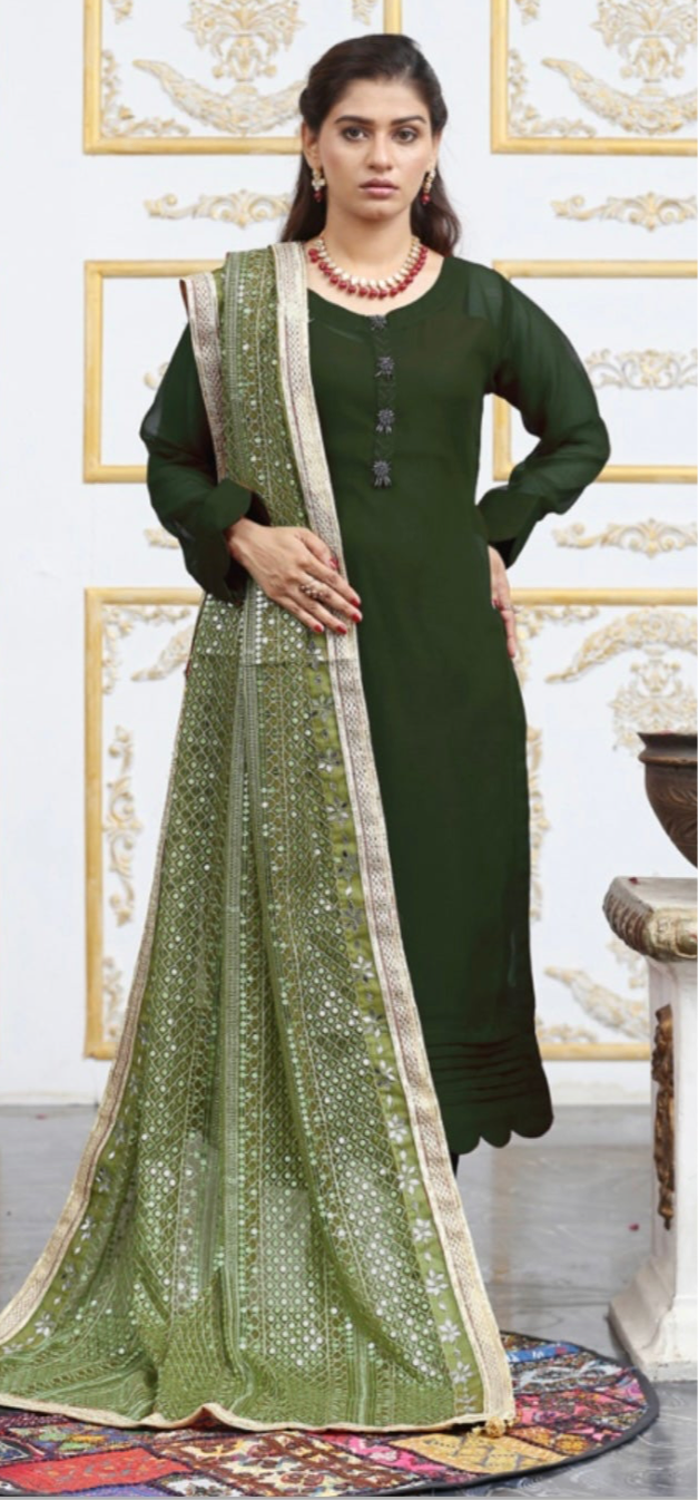 Brit 3 piece chiffon_3078 Pakistani suits B34