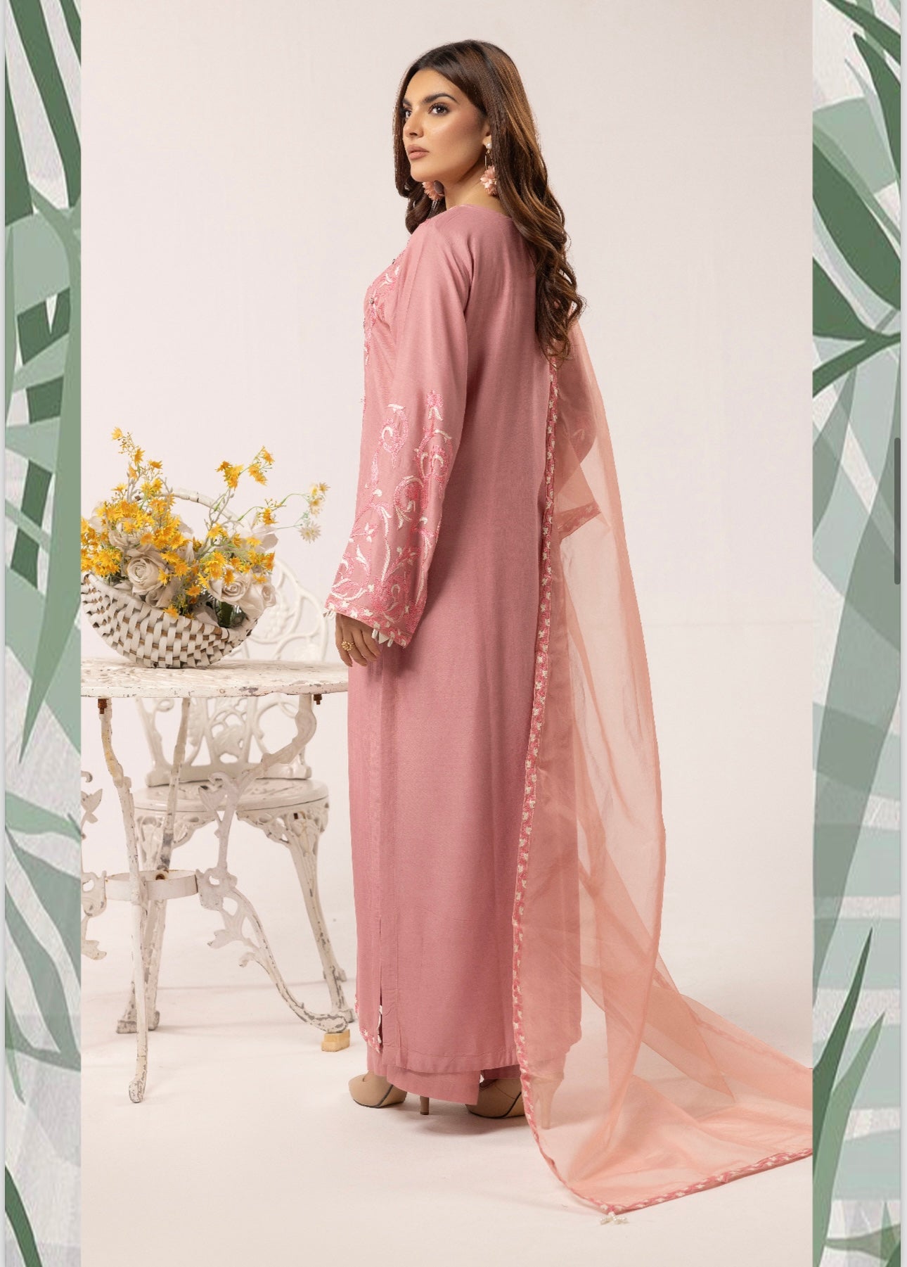 Simrans 3 piece linen_7061 ladies suit B50