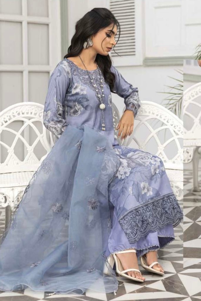 Simrans 3 piece linen_6080 Pakistani ladies suit B38