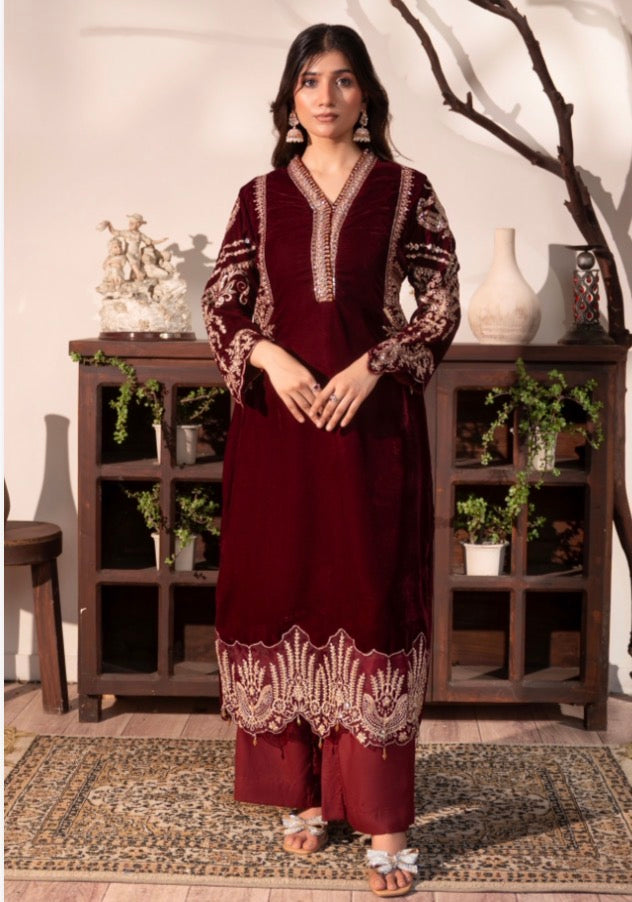 BRIT-GL 2 piece micro Valvet casual collection B776
