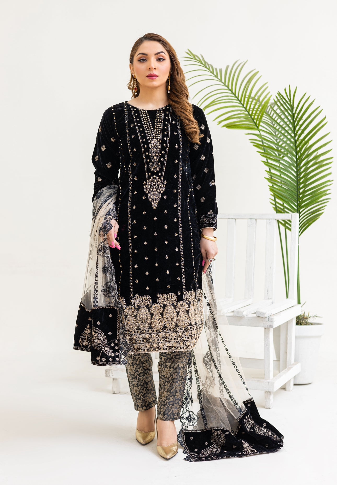 Brit Valvet 3 piece_3050 Black B6