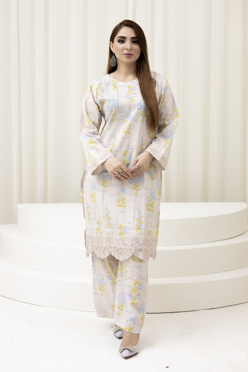 Brit 2 piece luxury lawn_81042 Pakistani ladies suit B197