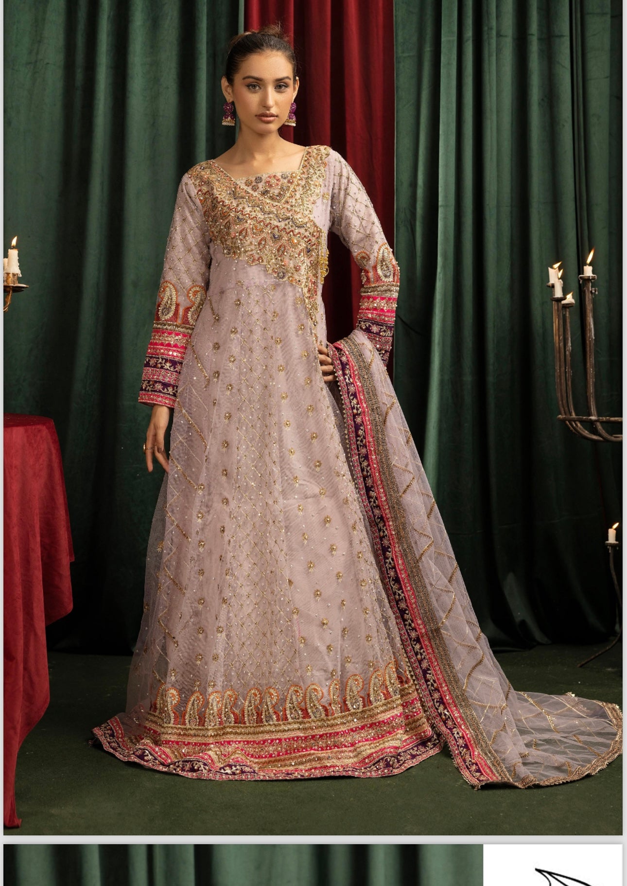 Brit 3 piece luxury chiffon _81042 Pakistani ladies suit B252