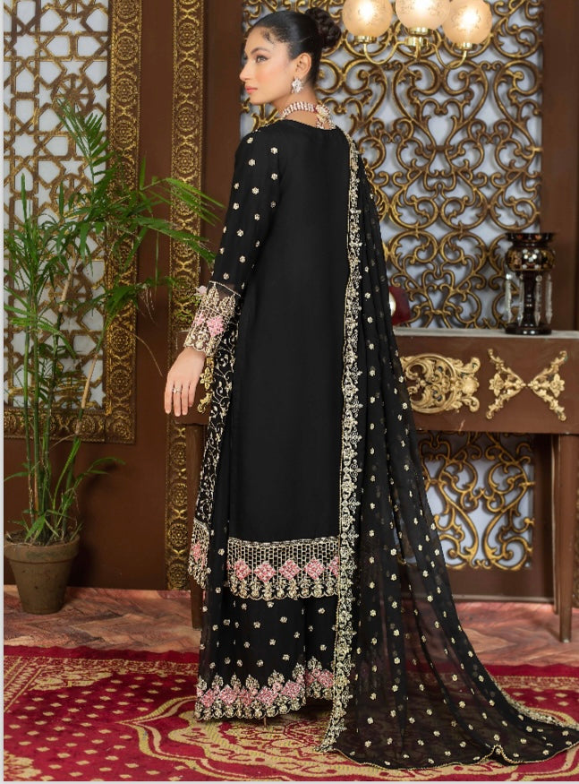 Brit 3 piece chiffon _9026 Pakistani suits B82