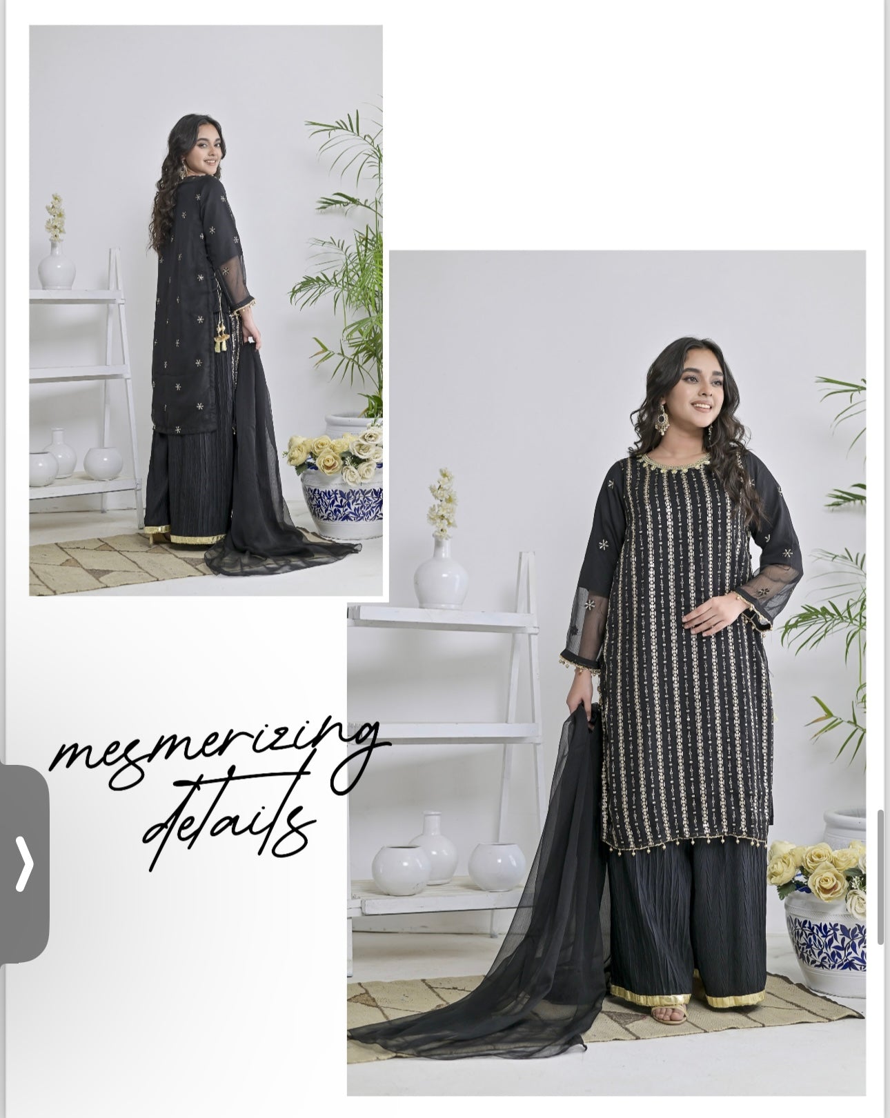 Brit 3 piece chiffon_8013 Pakistani suits B61