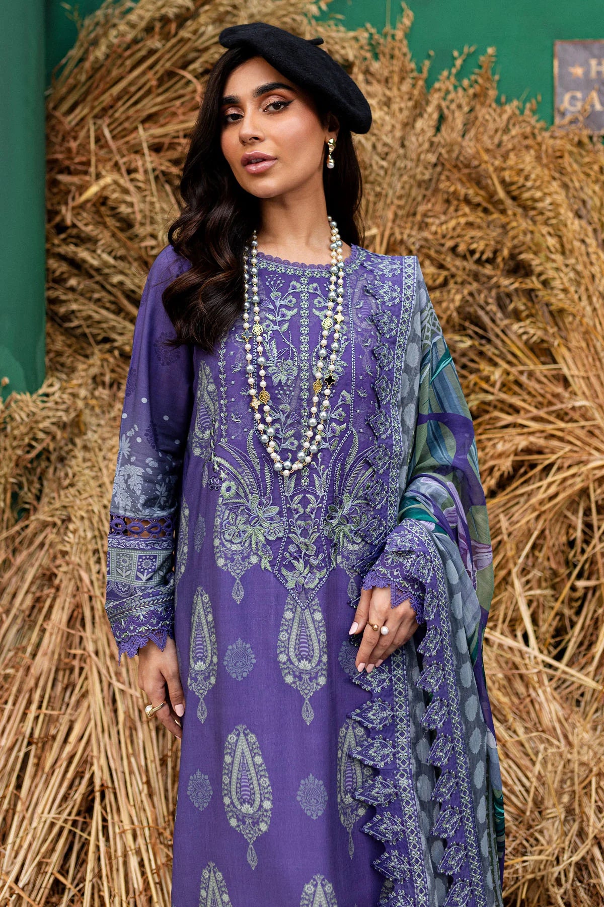 Nureh original designer _8048 Pakistani ladies suit B67