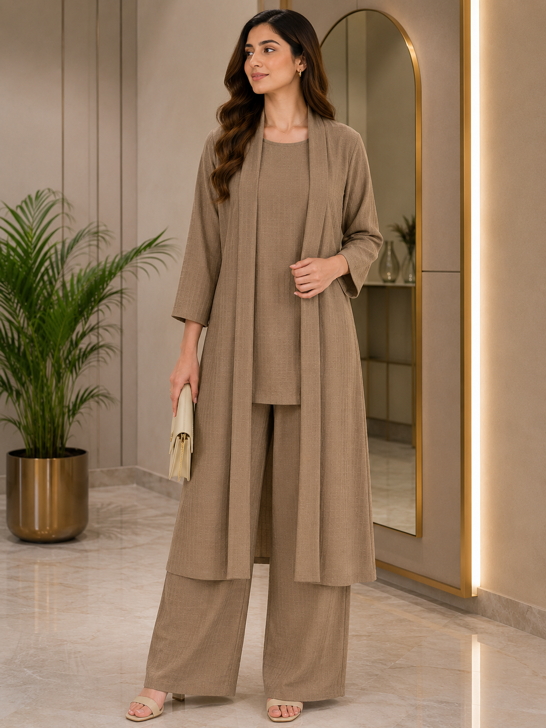 BRIT 3 piece georget collection ladies dress B756
