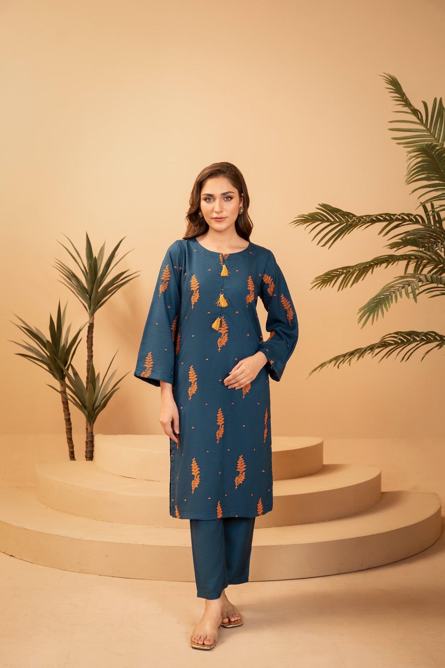 Brit 2 piece Dhanak_4068 Pakistani ladies suit