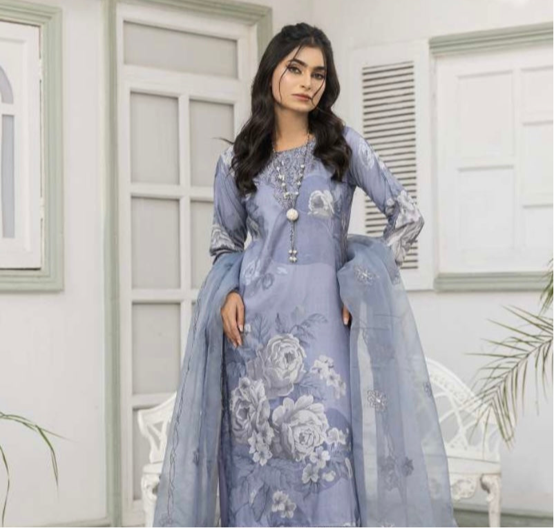 Simrans 3 piece linen_6080 Pakistani ladies suit B38