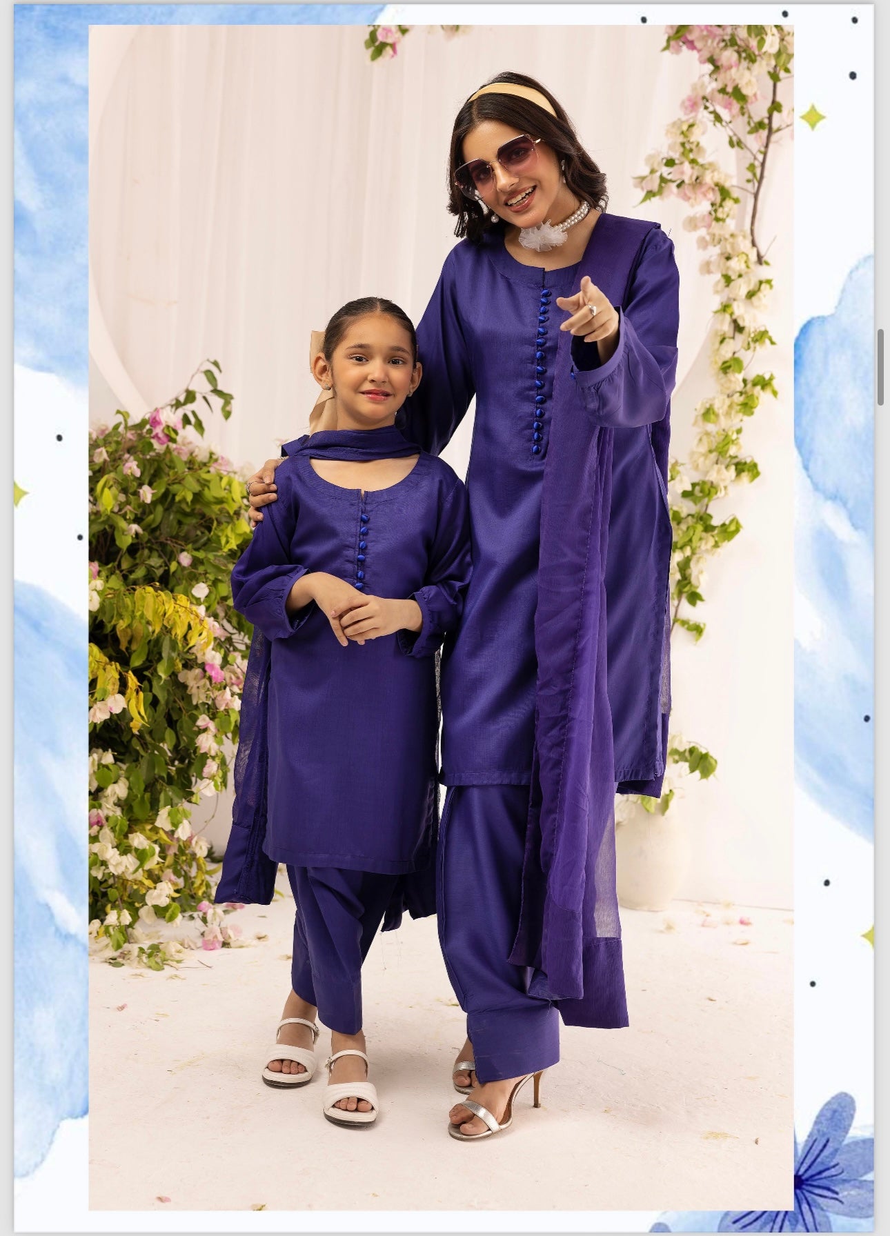 FARSHI Simrans Mother and Daughter 3 piece_100103 B119