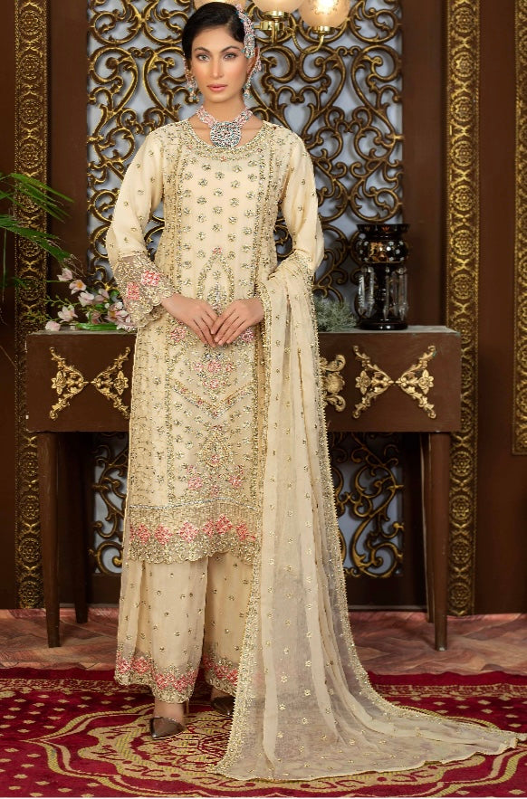 Brit 3 piece chiffon _9031 Pakistani suits B82